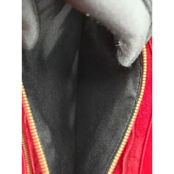 Pre-owned Yves Saint Laurent Calfskin Small Sac de Jour Handbag Red - Picture 9 of 16